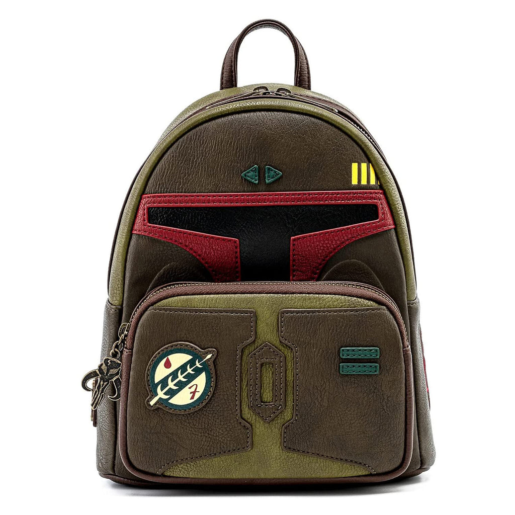 Loungefly Star Wars Boba Fett He's No Good To Me Dead Cosplay Mini Backpack