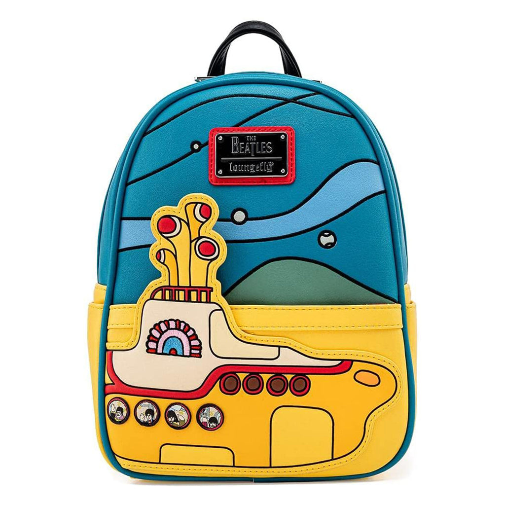 beatles mini backpack Loungefly The Yellow Submarine (Exclusive) Upgrade your bag game today with the Beatles Sgt Peppers Small Rucksack from Vinyl Castle. Loungefly The Beatles Yellow Submarine