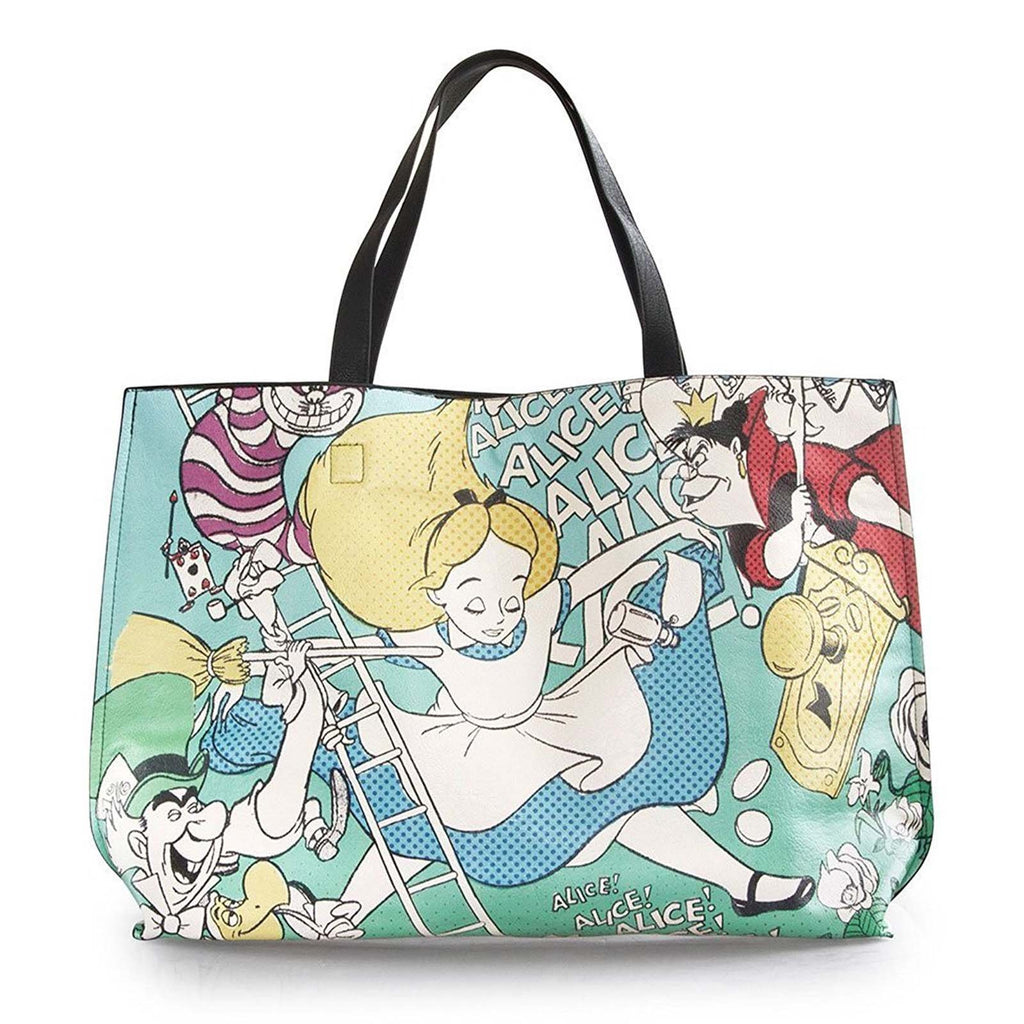 Loungefly Alice In Wonderland Alice And Queen of Hearts Tote Purse