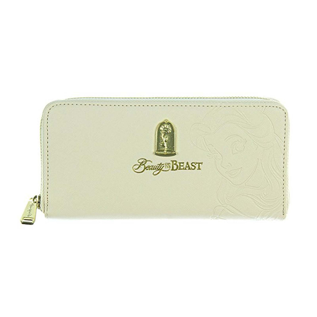 Loungefly Beauty And The Beast Belle Charm Zip Around Wallet