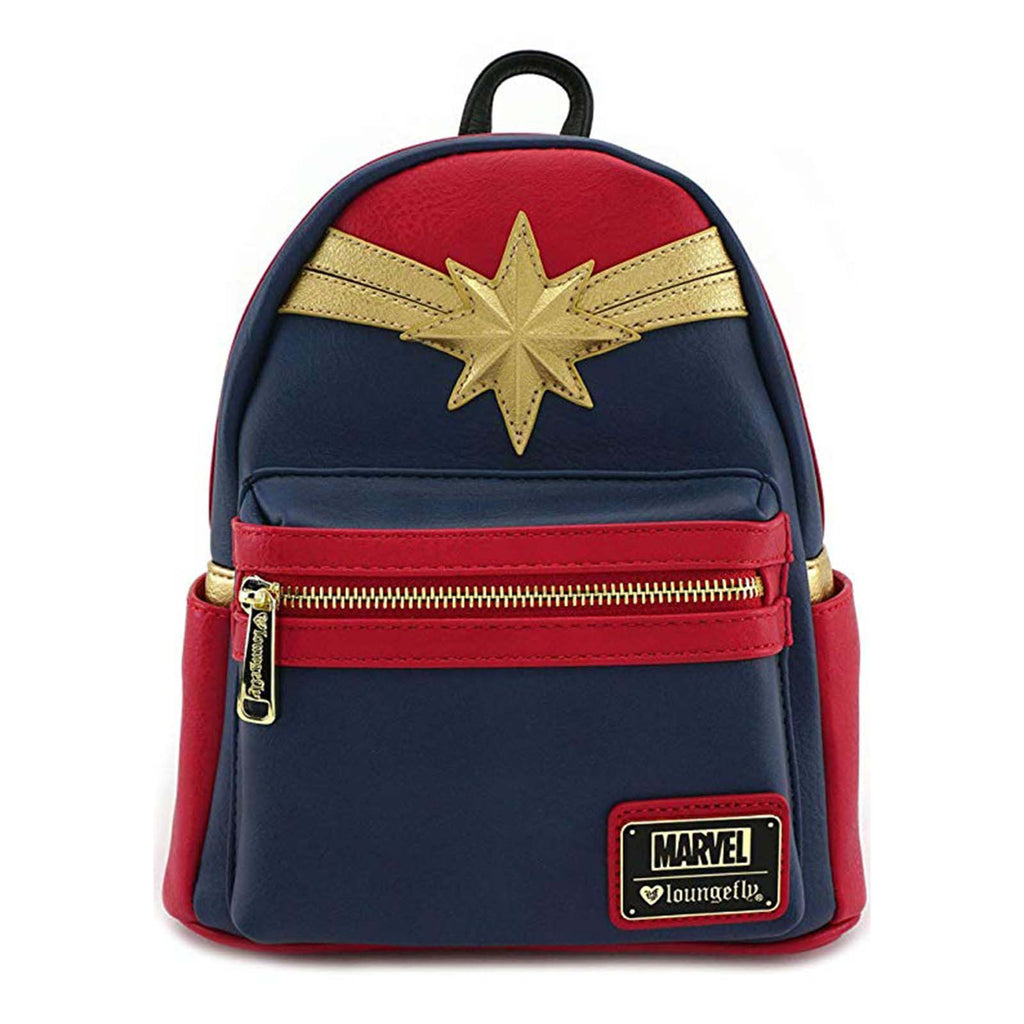 Loungefly Captain Marvel Cosplay Mini Backpack
