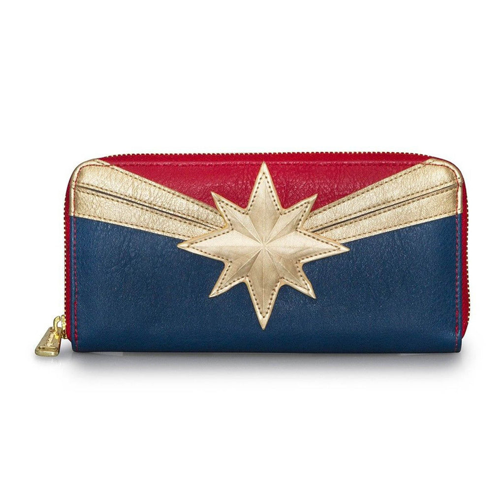Loungefly Captain Marvel Zip Around Wallet