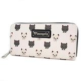 Loungefly Cat All Over Print Zip Around Wallet - Radar Toys