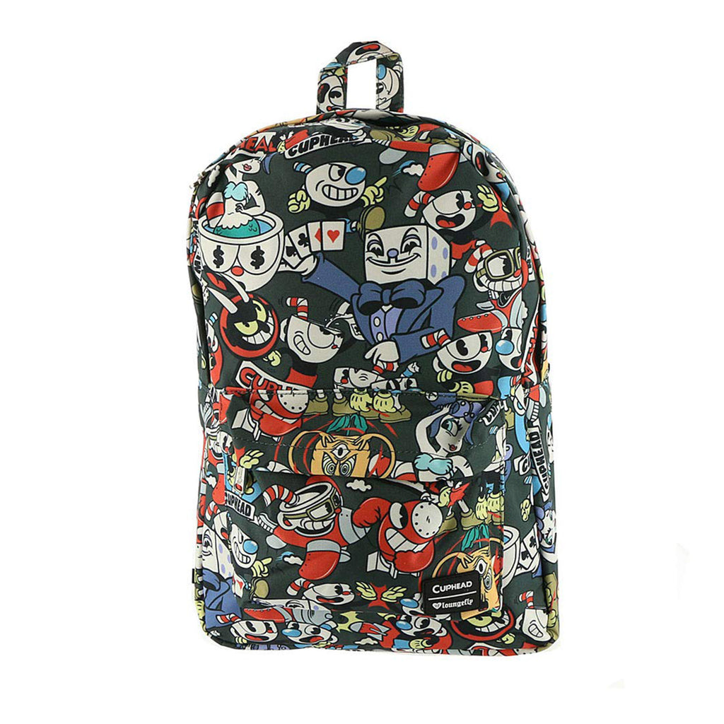 Loungefly Cuphead Character All Over Print Backpack