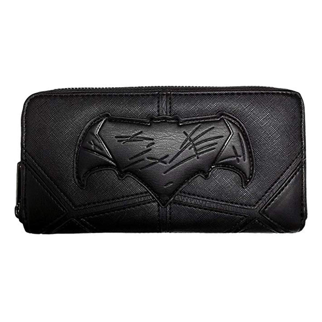 Loungefly DC Justice League Batman Black Zip Around Wallet