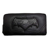 Loungefly DC Justice League Batman Black Zip Around Wallet - Radar Toys