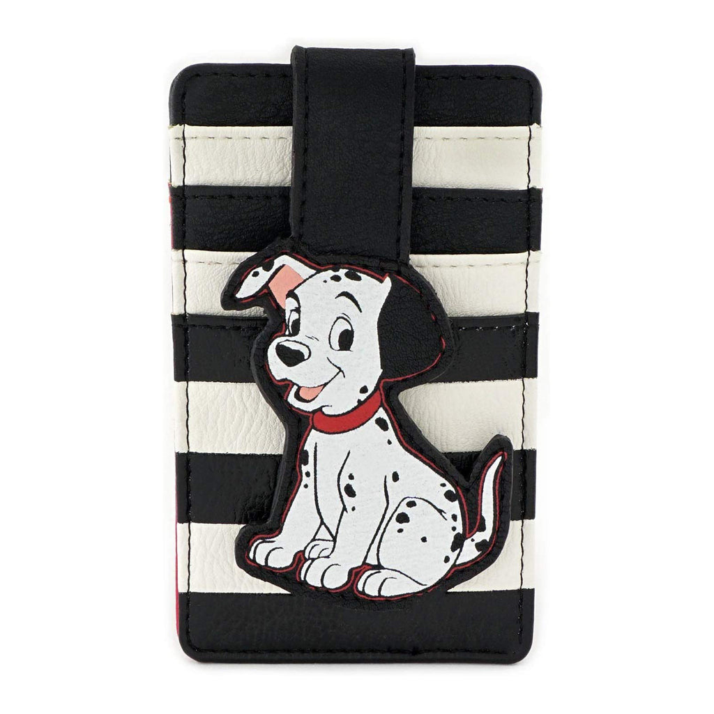 Loungefly Disney 101 Dalmatians Striped Card Holder ID Wallet
