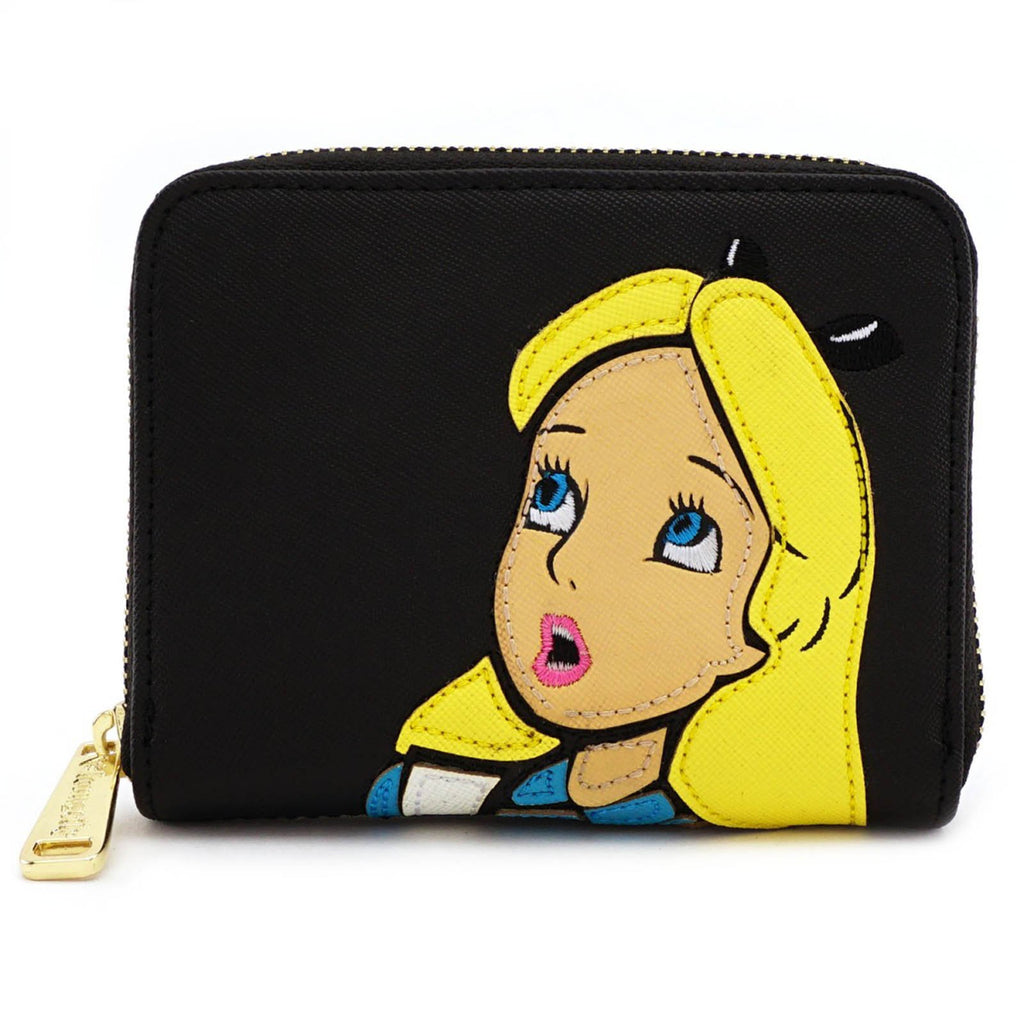 Loungefly Disney Alice In Wonderland Surprised Zip Around Wallet
