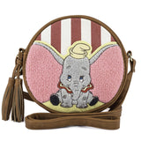 Loungefly Disney Dumbo Stripes Crossbody Bag Purse - Radar Toys