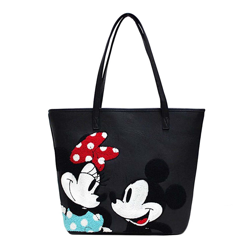 Loungefly Disney Mickey Minnie Mouse Love Black Tote Bag - Radar Toys