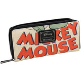 Loungefly Disney Mickey Mouse Classic Zip Around Wallet - Radar Toys