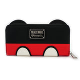Loungefly Disney Mickey Mouse Suit Zip Around Wallet - Radar Toys