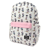 Loungefly Disney Minnie Mickey All Over Print Nylon Backpack - Radar Toys