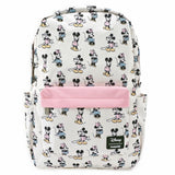 Loungefly Disney Minnie Mickey All Over Print Nylon Backpack - Radar Toys