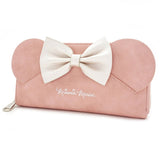 Loungefly Disney Minnie Mouse Ears Pink Zip Around Wallet - Radar Toys
