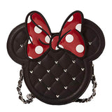 Loungefly Disney Minnie Mouse Quilted Bow Crossbody Bag - Radar Toys