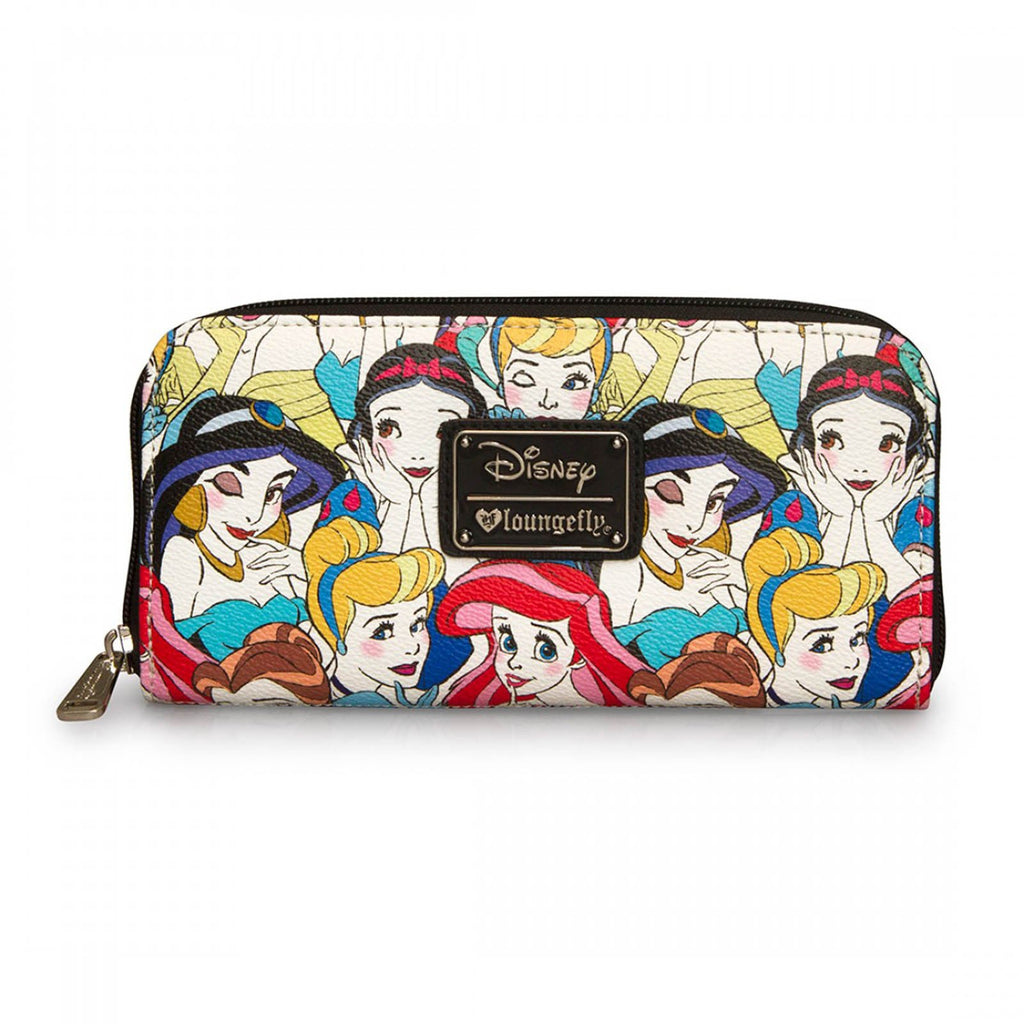 Loungefly Disney Princesses Classic Print Pebble Wallet