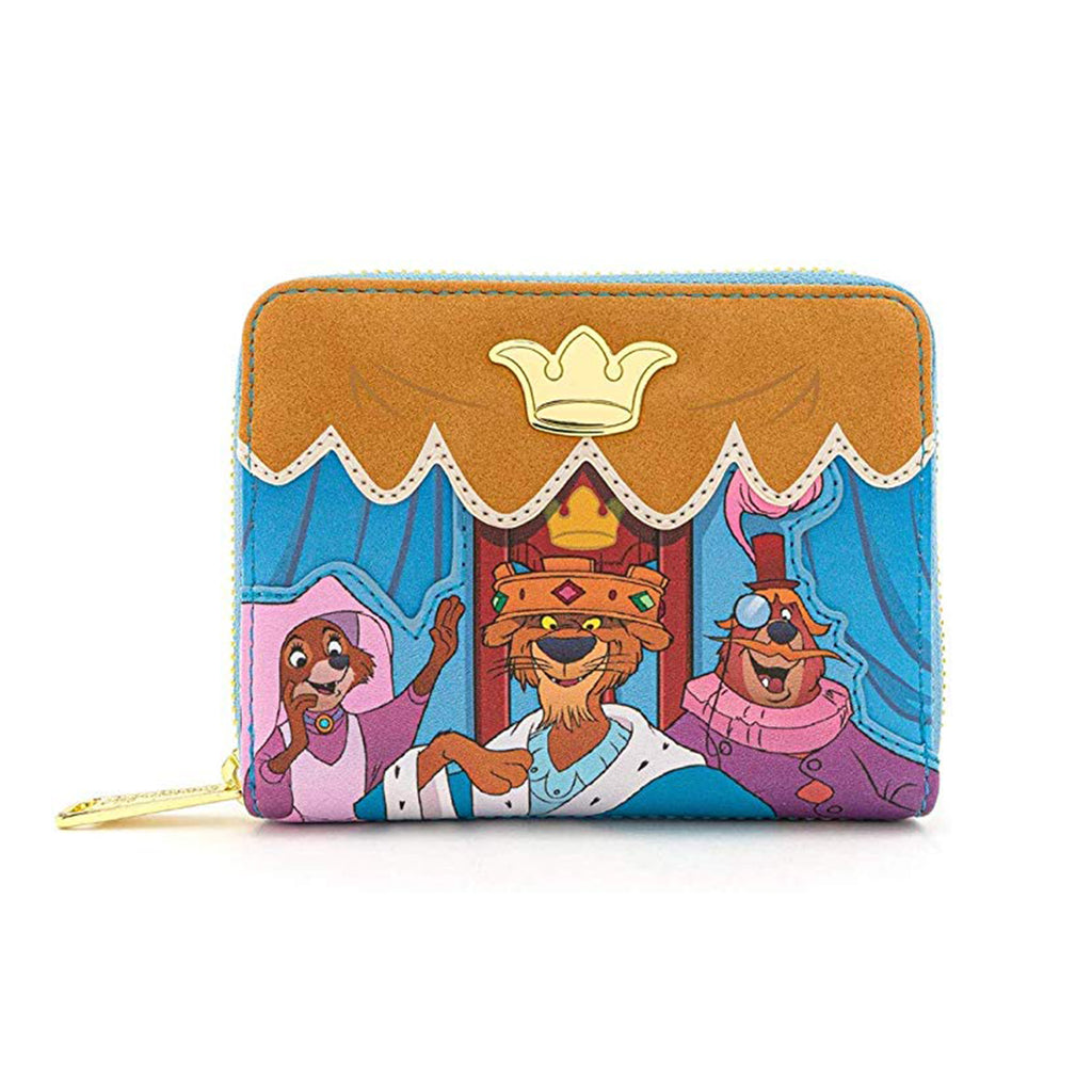 Loungefly Disney Robin Hood Archery Tournament Zip Around Wallet