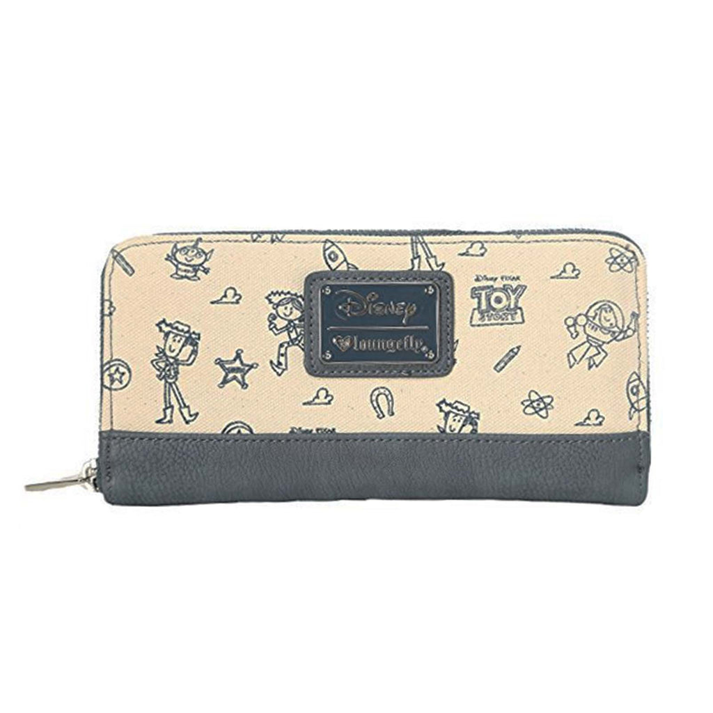 Loungefly Disney Toy Story All-Over Print Zip Around Wallet