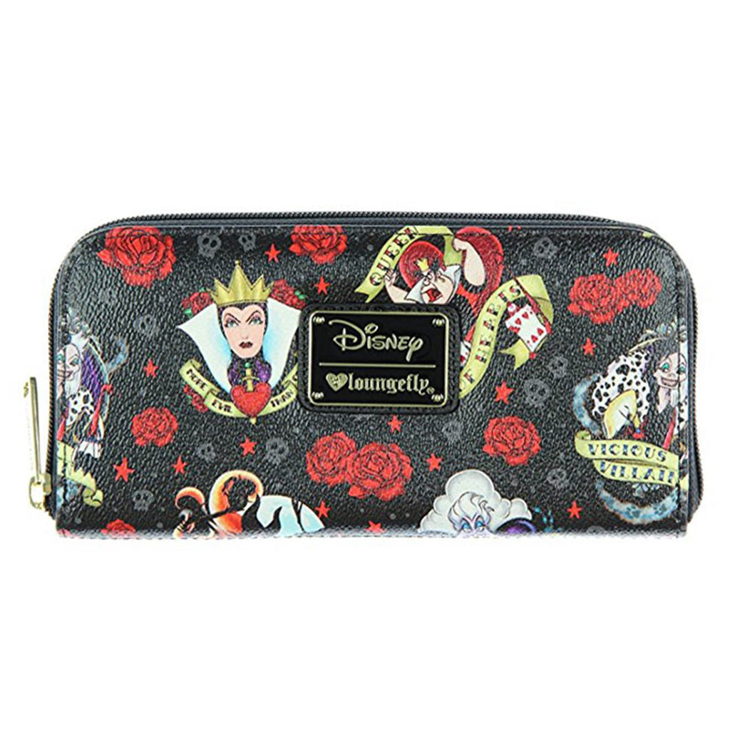 Loungefly Disney Villains Roses Wallet