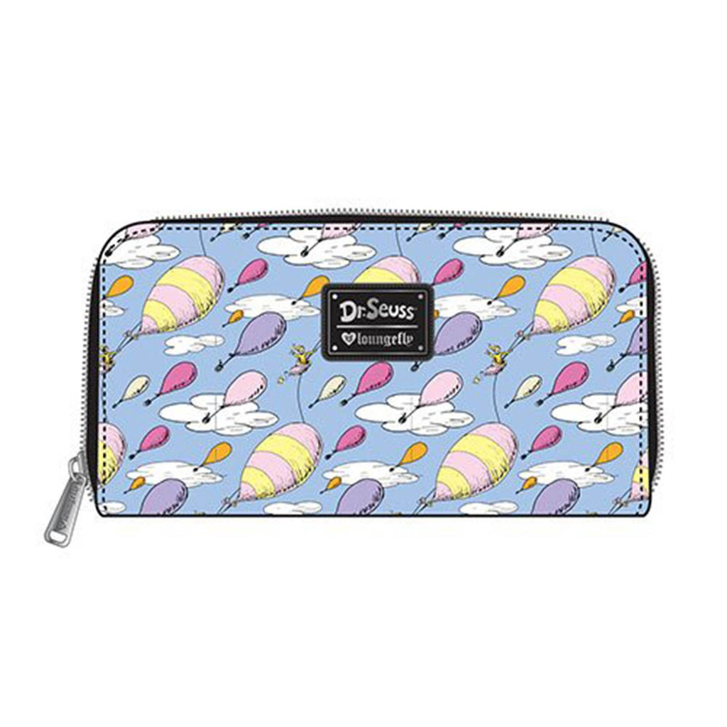 Loungefly Dr. Seuss Oh The Places You'll Go Zip Around Wallet