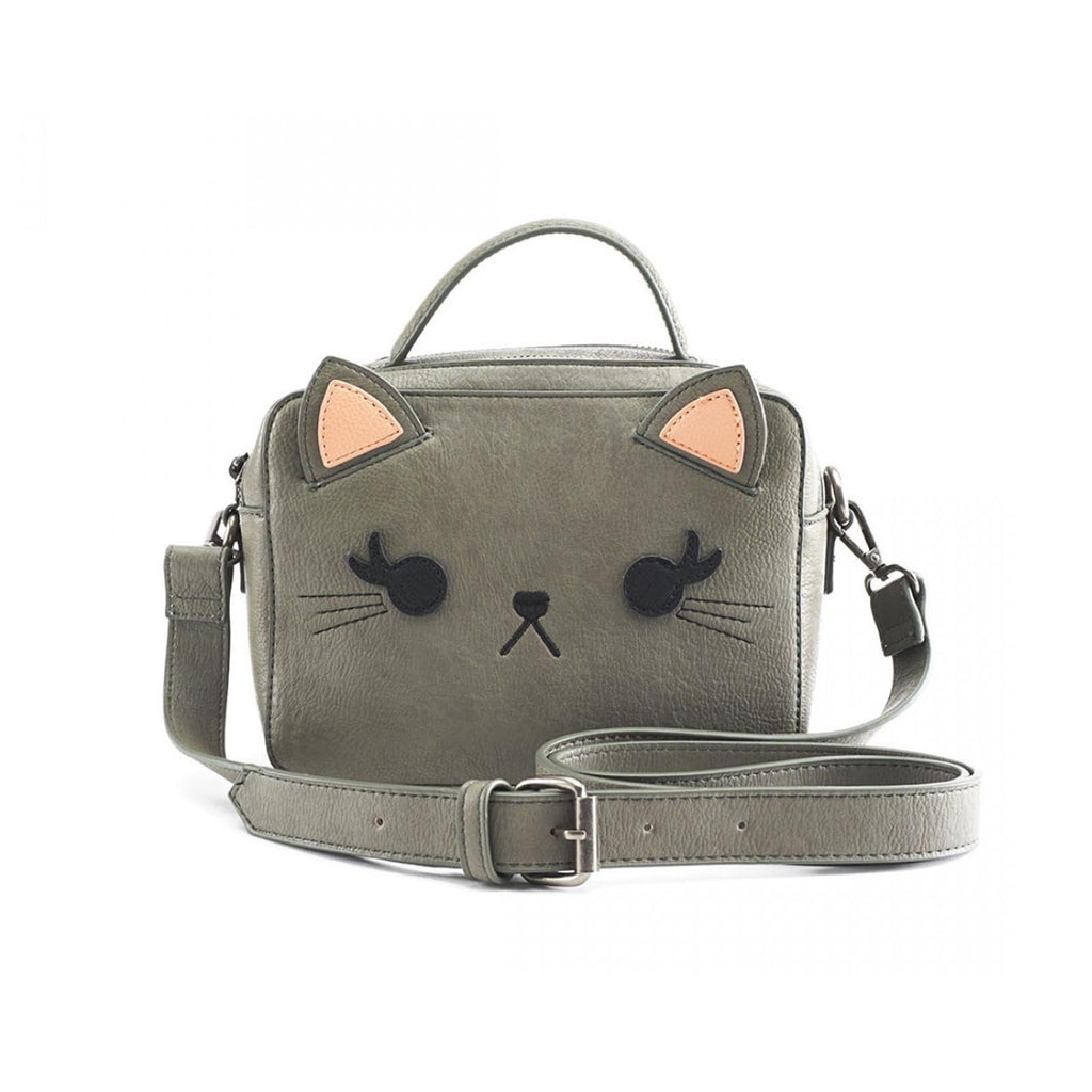Loungefly Grey Cat Crossbody Bag Purse