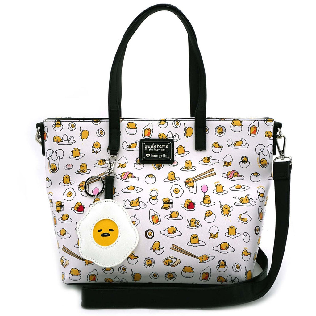 Loungefly Gudetama Big Face Tote Bag