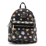 Loungefly Harry Potter Character All Over Print Mini Backpack - Radar Toys