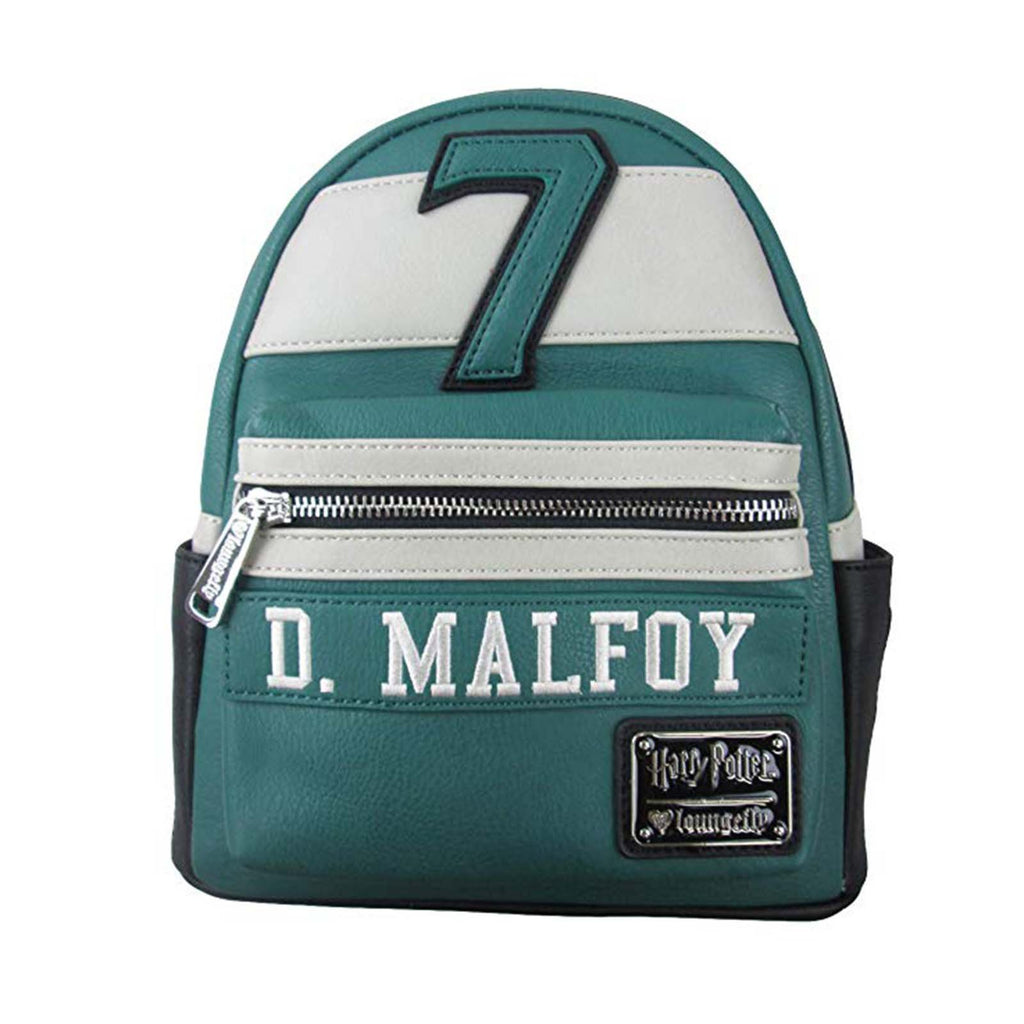 Loungefly Harry Potter D. Malfoy Green Mini Backpack