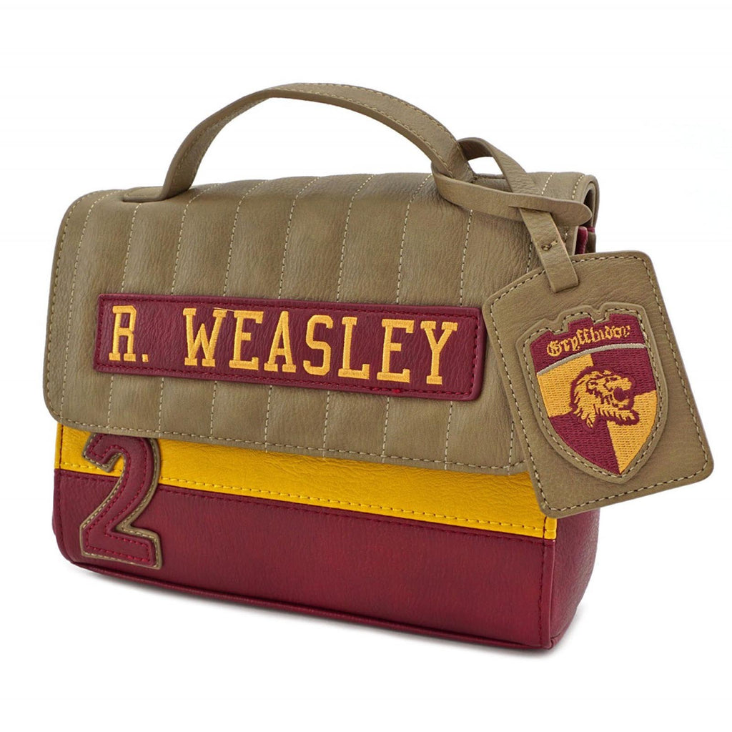 Loungefly Harry Potter Ron Weasley Gryffindor Crossbody Bag
