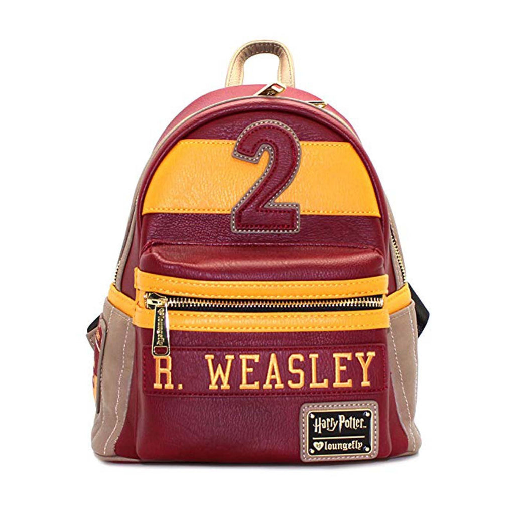 Loungefly Harry Potter Ron Weasley Red Brown Mini Backpack
