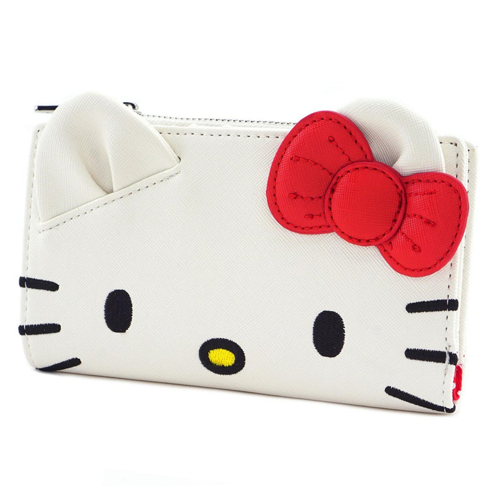 Loungefly Hello Kitty White Face Bi-Fold Wallet