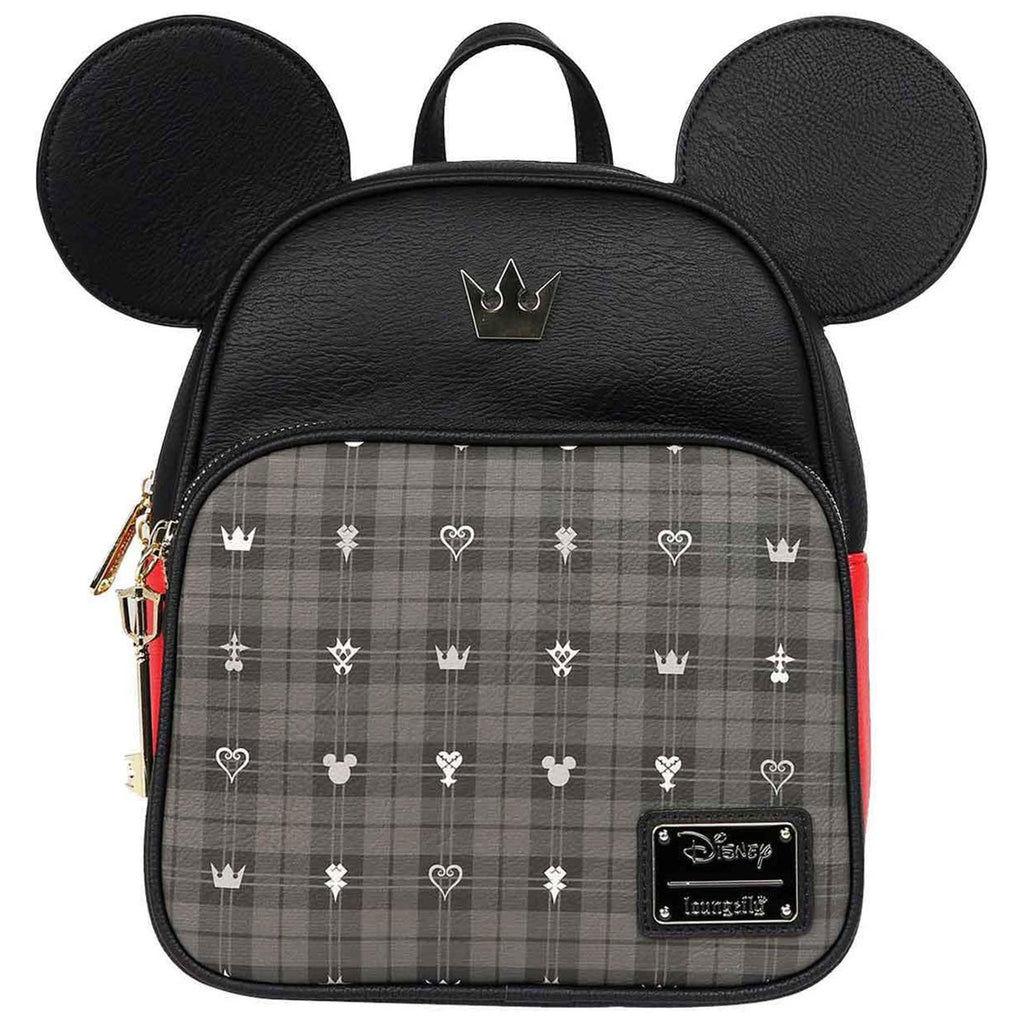 Loungefly Kingdom Hearts Mickey Convertible Mini Backpack