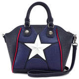 Loungefly Marvel Captain America Crossbody Bag Purse - Radar Toys