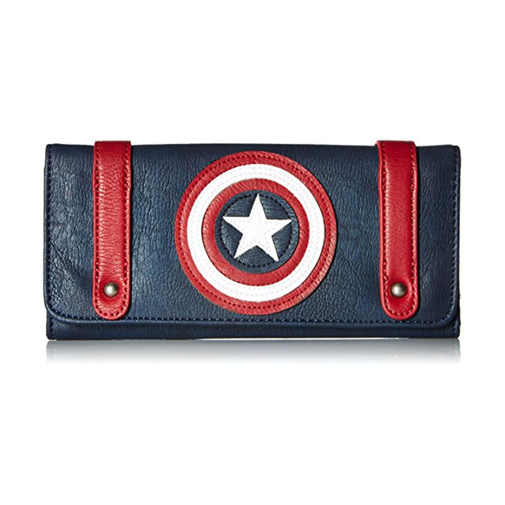Loungefly Marvel Captain America Flap Wallet
