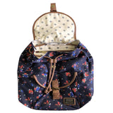 Loungefly Marvel Captain America Floral Canvas Flap Backpack - Radar Toys