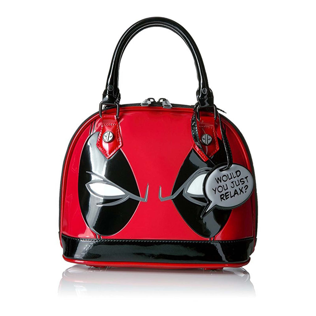Loungefly Marvel Deadpool Eyes Mini Dome Bag Purse