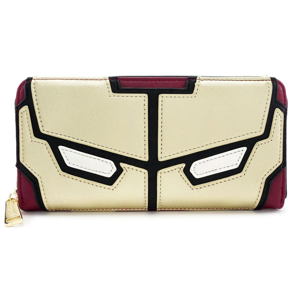 Loungefly Marvel Iron Man Cosplay Zip Around Wallet