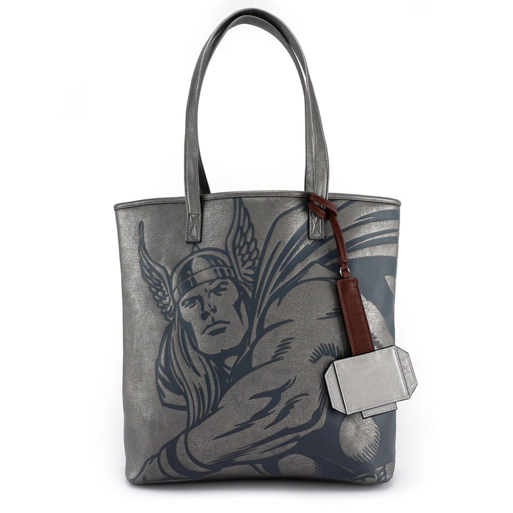 Loungefly Marvel Thor Silver Tote Bag