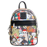 Loungefly Nightmare Before Christmas Chibi Characters Mini Backpack - Radar Toys