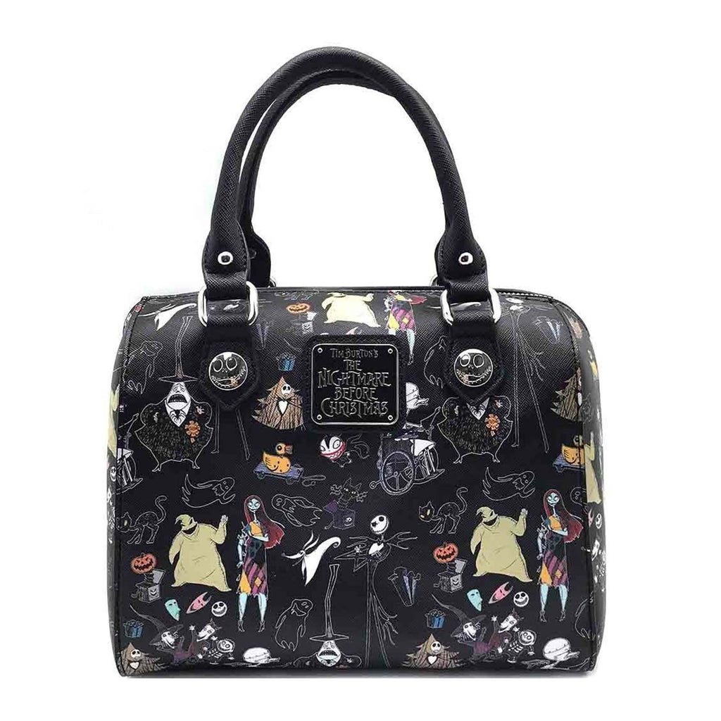 Loungefly Nightmare Before Christmas Saffiano Crossbody Bag Purse