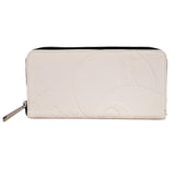 Loungefly Nightmare Before Christmas White Debossed Zip Around Wallet - Radar Toys