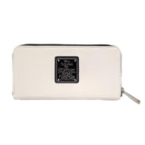 Loungefly Nightmare Before Christmas White Debossed Zip Around Wallet - Radar Toys