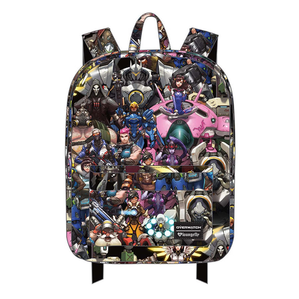 Loungefly Overwatch Character All Over Print Backpack