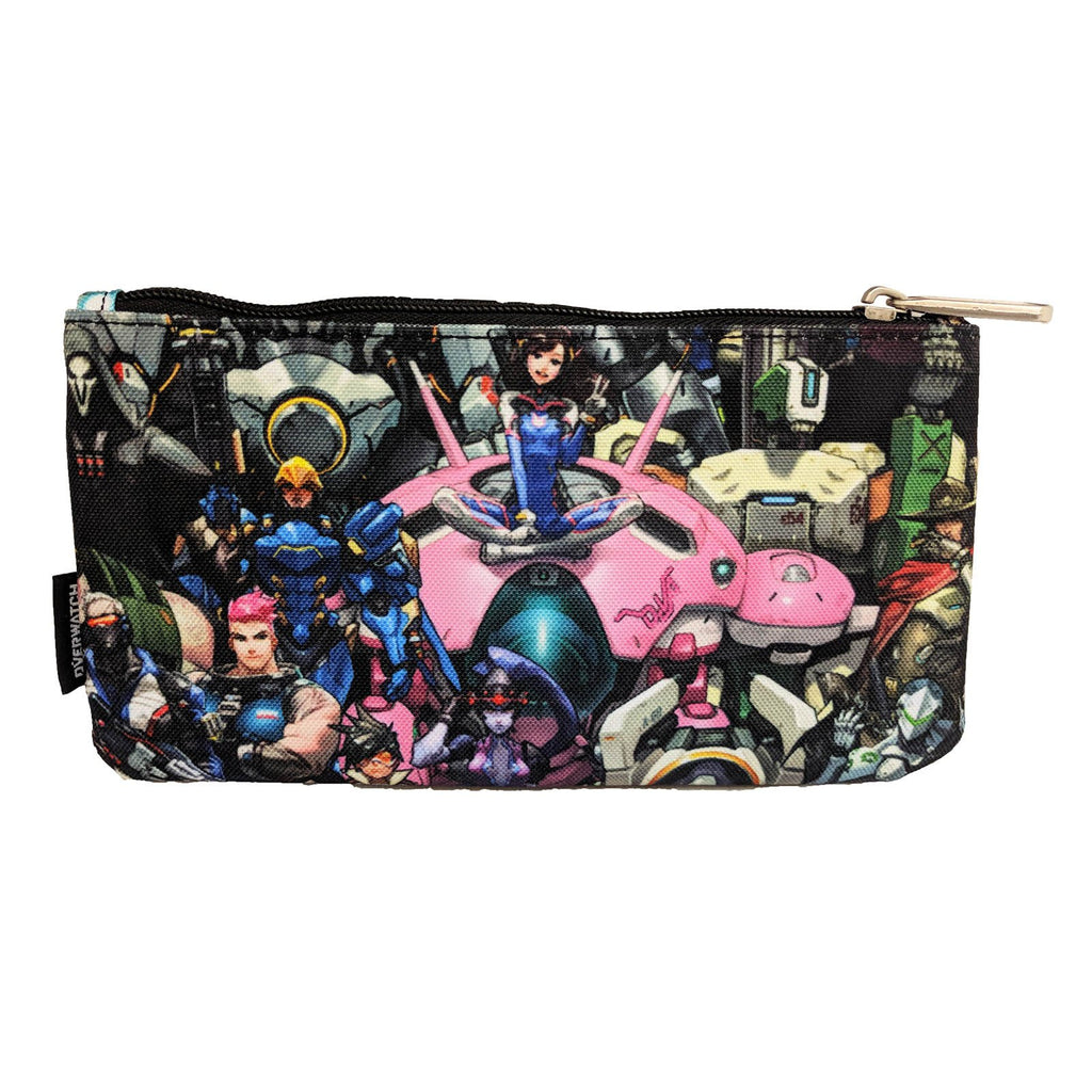Loungefly Overwatch Character All Over Print Coin Bag