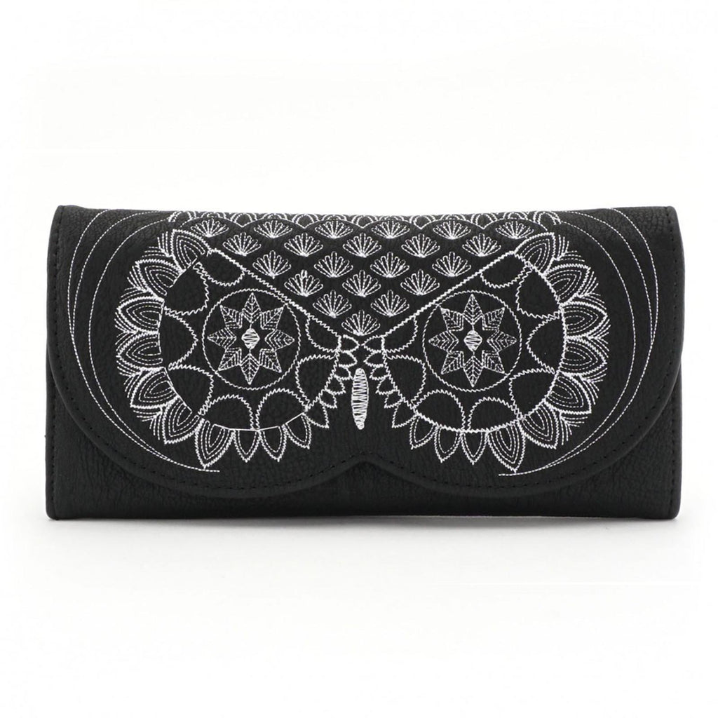 Loungefly Owl Mandala Trifold Wallet