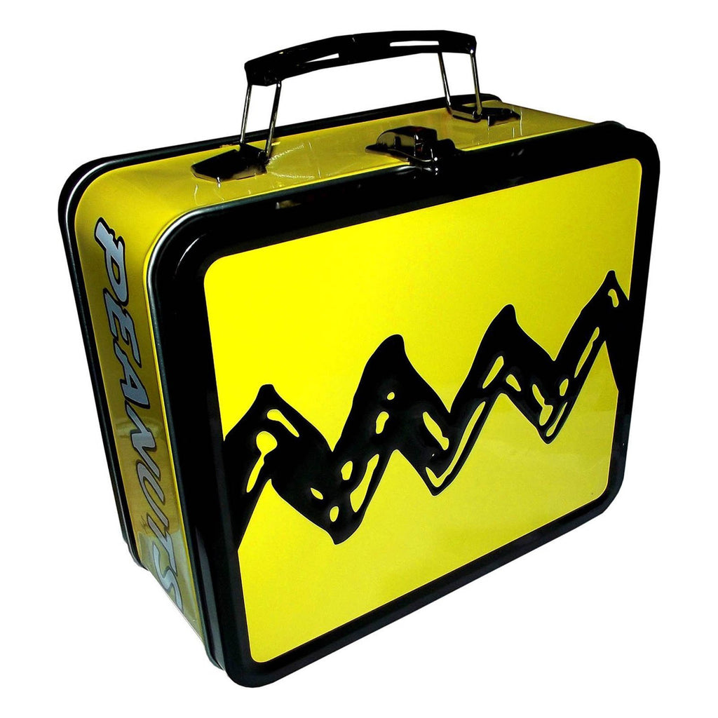 Loungefly Peanuts Charlie Brown Zig Zag Metal Lunch Box