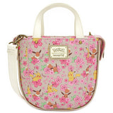 Loungefly Pokemon Eevee And Pikachu All Over Print Crossbody Bag Purse - Radar Toys