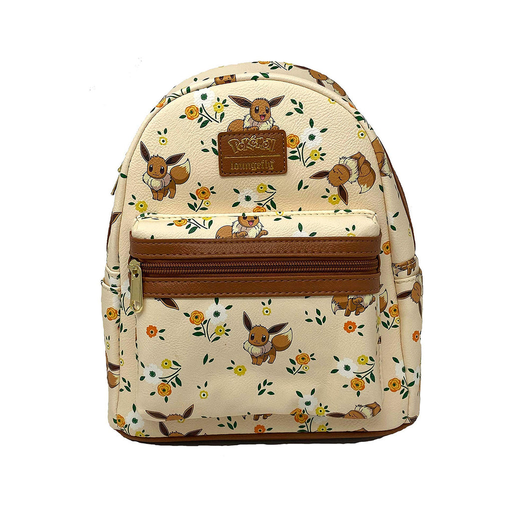 Loungefly Pokemon Eevee Floral EE Exclusive Mini Backpack