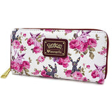 Loungefly Pokemon Espeon Umbreon Floral Zip Around Wallet - Radar Toys